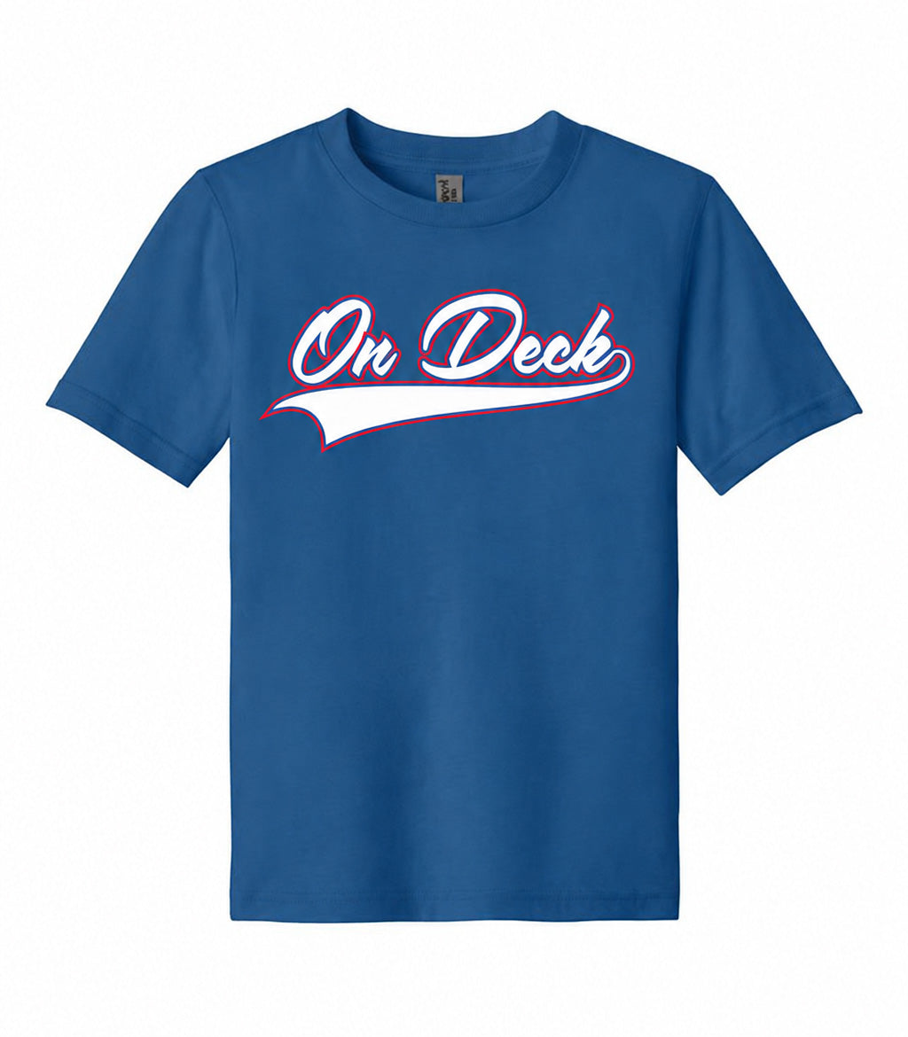Youth Short Sleeve T-Shirt - On Deck #4 White