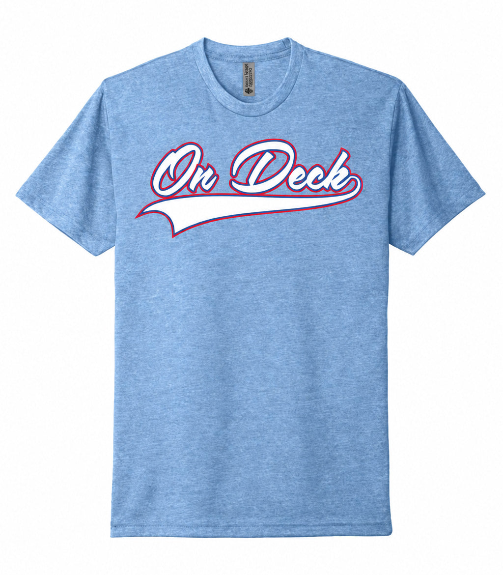 Adult Short Sleeve T-Shirt - On Deck #4 White